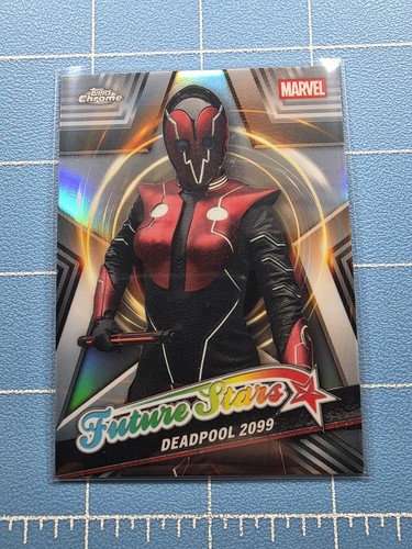 Deadpool 2099 [Gold RayWave] #FS-5 Marvel 2025 Topps Chrome Deadpool Future Stars card