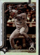 2025 Topps Chrome - Leo Jimenez #276 Sepia Refractor (RC)