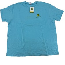 John Deere DELTA RINGSPUN T-Shirt JD Ladies Sunrise Color Rise & Shine 2XL NWT