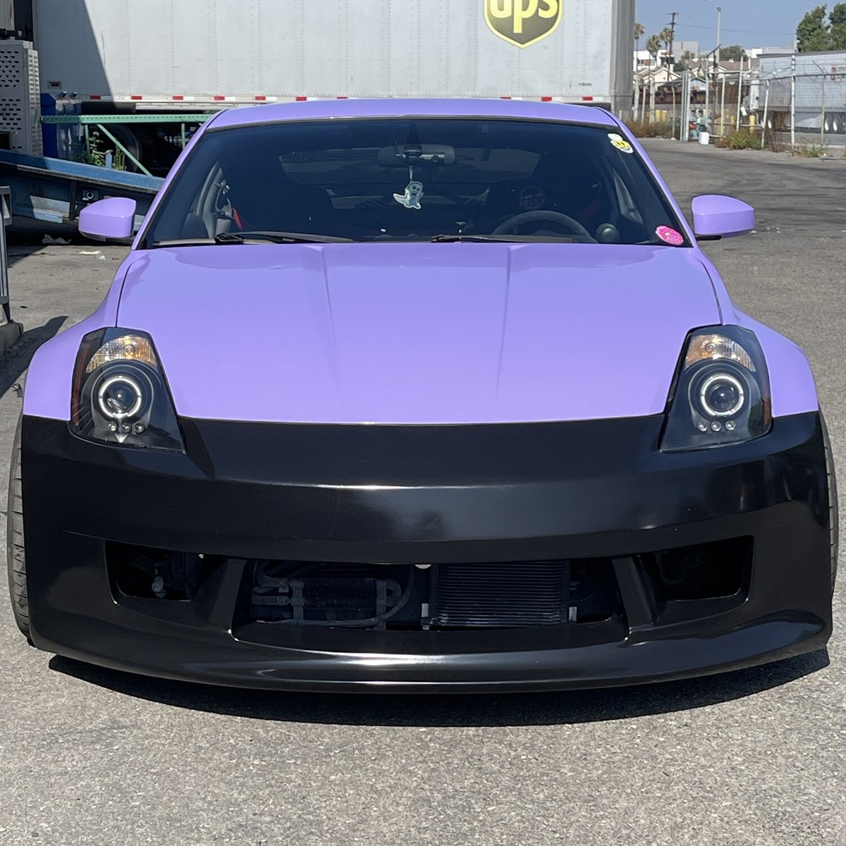 KBD Body Kits VTX Style Polyurethane Front Bumper For Nissan 350Z