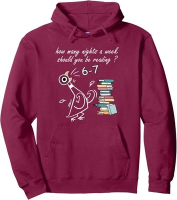 How Many Nights A Week Should You Be Reading Unisex Hooded Sweatshirt