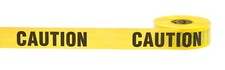 Reinforced Caution Barricade Tape, 7 mil, 3 x 500, Yellow Pack of 8