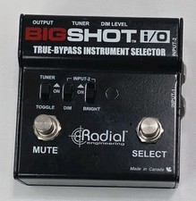 Big Shot Input/Output True-Bypass Instrument ...