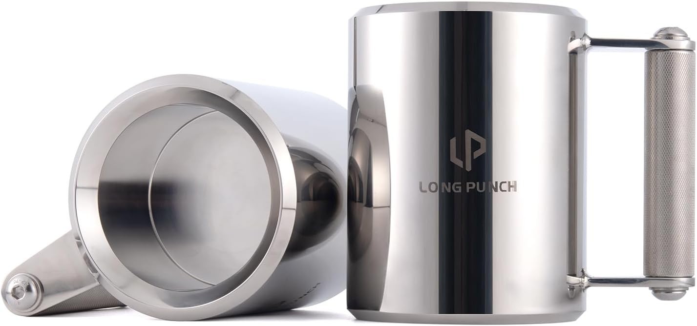 Heavy Mug 10KG/22LB 14 oz, Stainless Steel Overweight Dumbbell Cups, Fitness