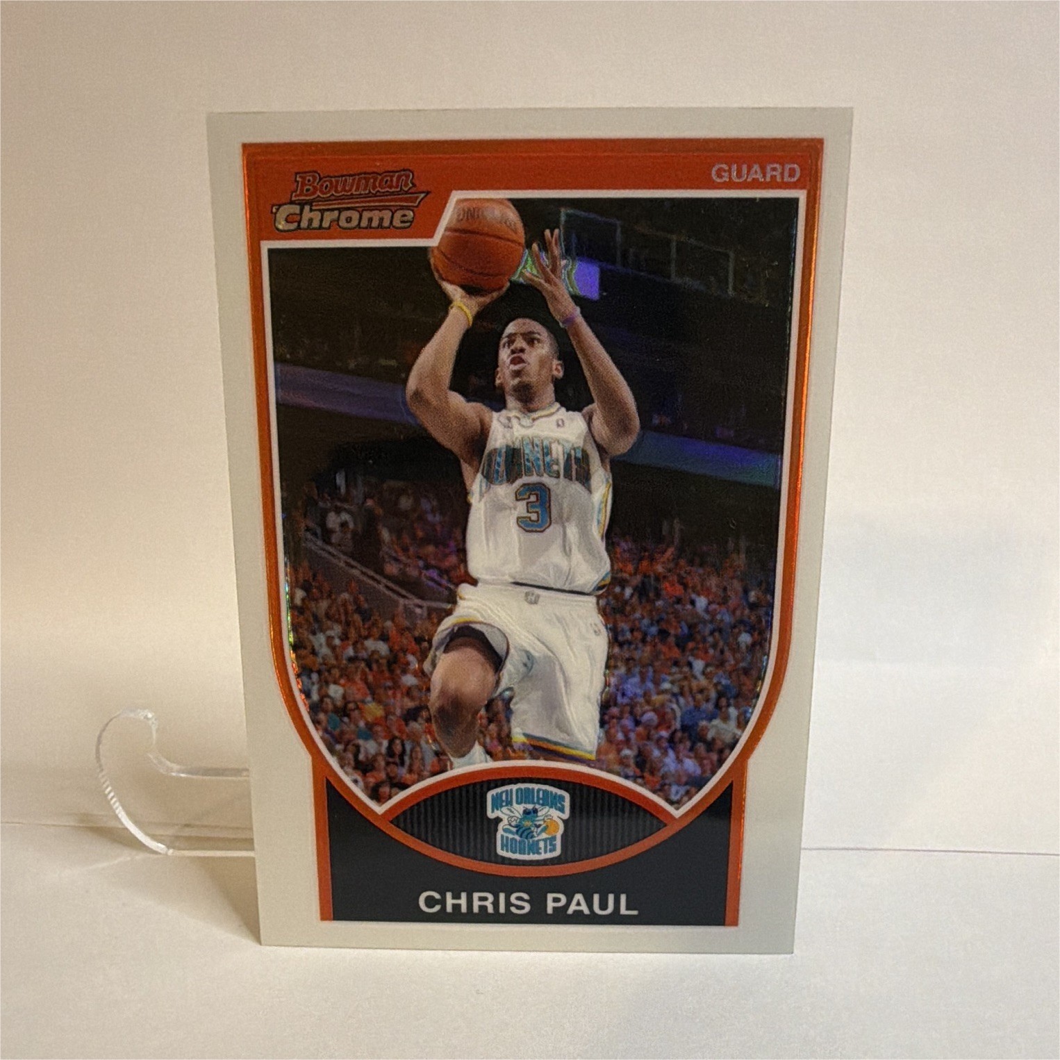 2007-08 Bowman Chrome Chris Paul Refractor #45 /299 Hornets 047/299