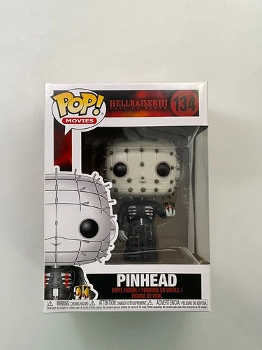 Funko Pop! Movies: Pinhead #134 Vinyl Figure +PROTECTOR J3