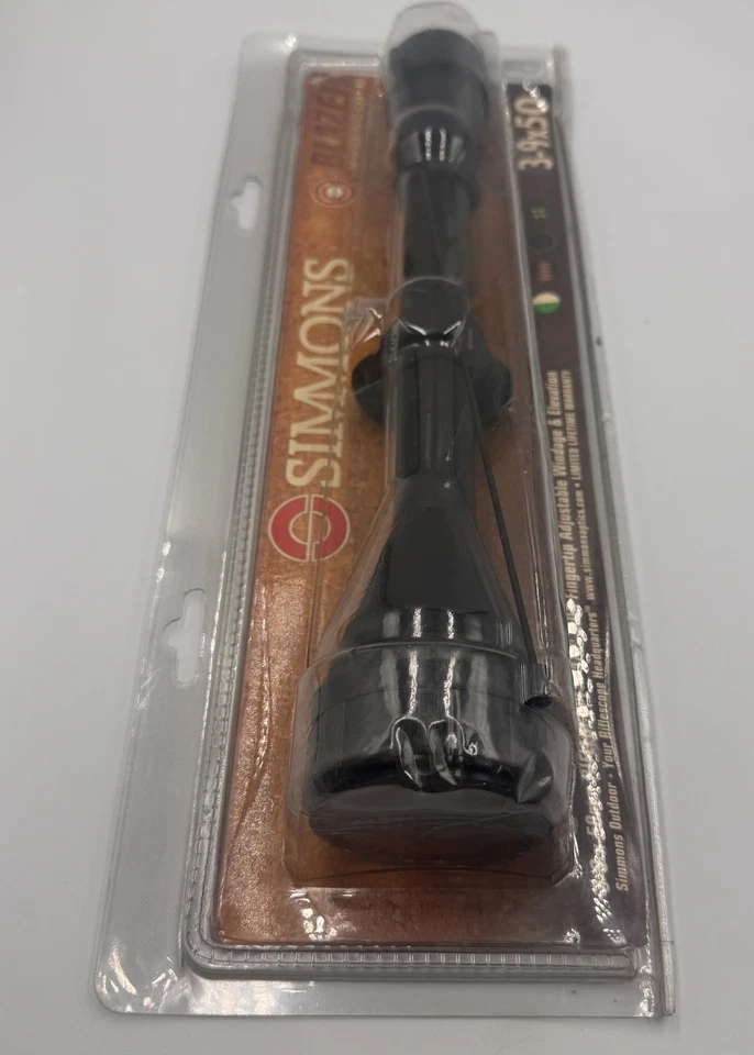 NUEVO Mira para rifle Blazer Simmons 0.25MOA 3-9X50, 1", retícula TruPlex acabado mate Foto 2 de 4