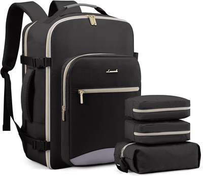 LOVEVOOK Reiserucksack 40L Damen Kofferrucksack Wasserdicht Laptop 1