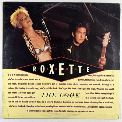 Roxette  The Look  Single 12 /EMI D7350A (NM) 1989