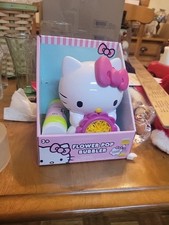 Hello Kitty Flower Pop Bubbler Bubble Machine NIB w/ 4oz Solution 570971
