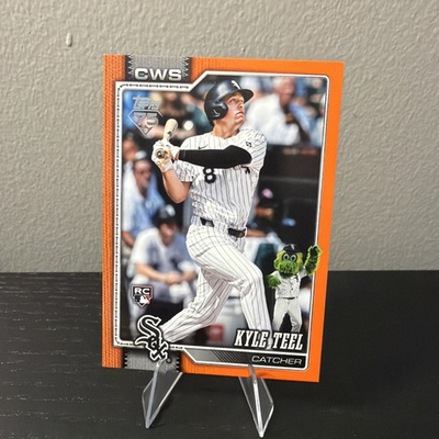 #ad 2026 Topps Series 1 Kyle Teel Hidden Mascot Orange 25 Celebration SSP $98.00