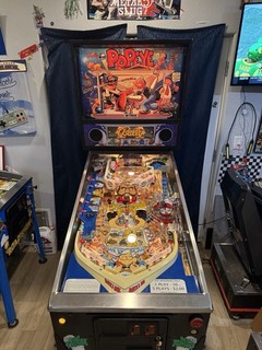 pinball machine Bally POPEYE SAVES THE EARTH, excellent condition