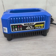Kobalt 40V Max Model KRC 40-06 Lithium Ion Max OEM Battery Charger - Tested