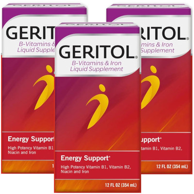 Mylan Consumer Healthcare Geritol Liquid 12 fl. oz Each (Pack of 3)