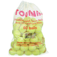 Tourna Pressure less Tennis Balls 60 balls