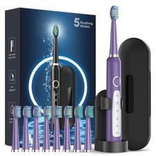 M5 Electric Toothbrush for Adults - Sonic Electric Toothbrush for Kids and Ad...