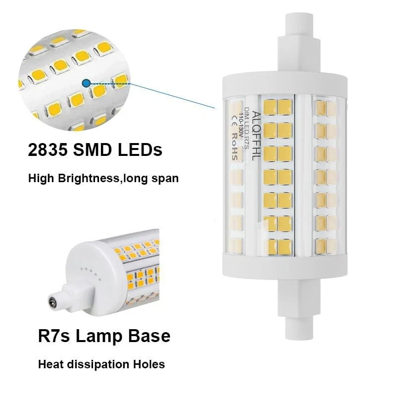 R7S 78mm LED Bulb 20W, J Type Double Ended Flood Light (200W Halogen T3 Repla... - Image 2 of 4