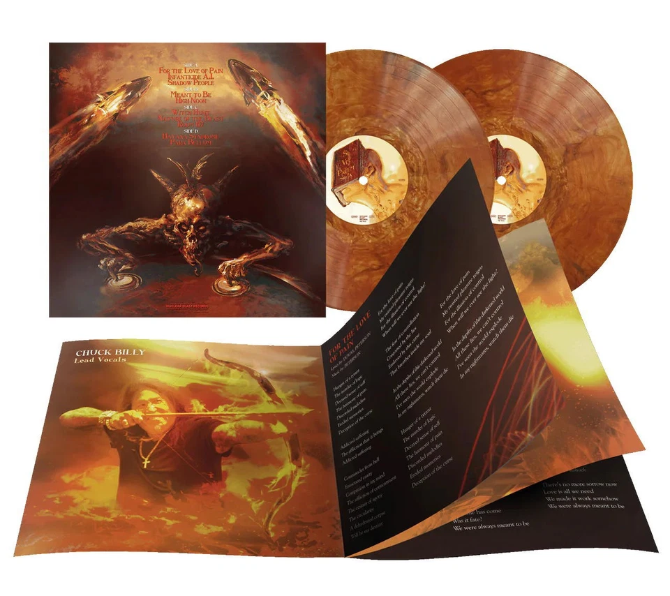 TESTAMENT - PARA BELLUM, ORG 2025 EU COPPER vinyl 2LP + 16P BOOKLET, SEALED! - Image 2 of 3