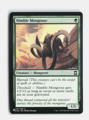 Nimble Mongoose 179 The List Reprints MTG NM