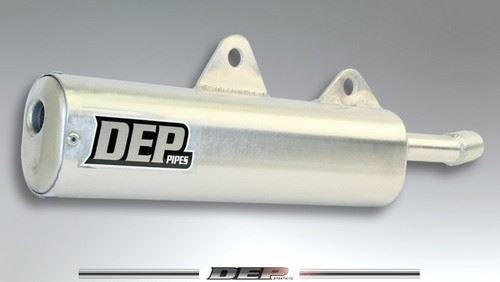 DEP DEPK2204 Exhaust Silencer Kawasaki KX250 88/89 Oval MX Motocross Off-Road