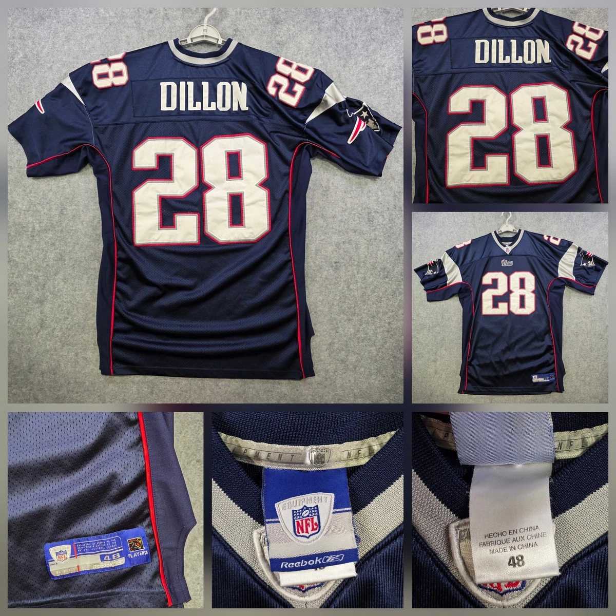 デッドストック NFL ペイトリオッツ ユニフォーム DILLON 28 XXL デッドストック NFL ペイトリオッツ ユニフォーム DILLON 28 XXL Nfl