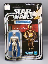 1977 Vintage Kenner STAR WARS C3PO action figure SEALED toy 12 Back MOC 12B lfl