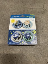 Dr. Brown's Advantage Day Night Pacifiers 0-6 Months Glow in the Dark 4-Pack.7