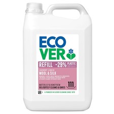 Delicate Wool and Silk Laundry Liquid Ecover 5 Litre For Fine Fabrics 111 Washes 5.60 per litre