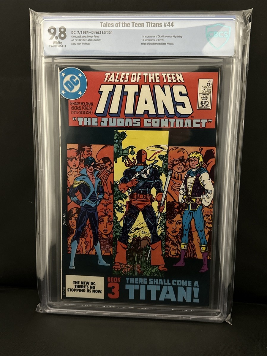 Tales of the Teen Titans #44 CBCS 9.8 Book 1st Dick Grayson As