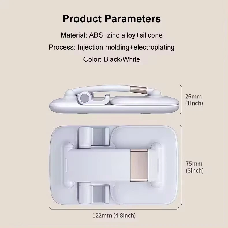 Handyhalterung Tisch Ständer Stativ Halter Halterung Smartphone Handy Tablet - Bild 4 von 4