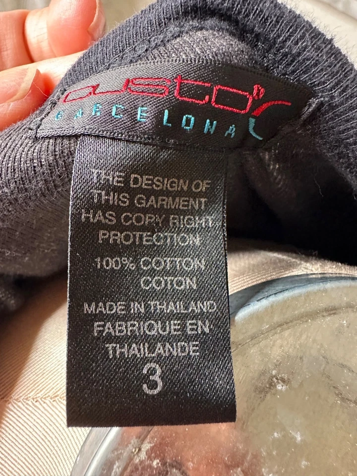 Camisa De Colección Años 90 Custo Barcelona Sin Mangas Arte Pop Gráfico Cara de Niña Abstracta XL Foto 3 de 4