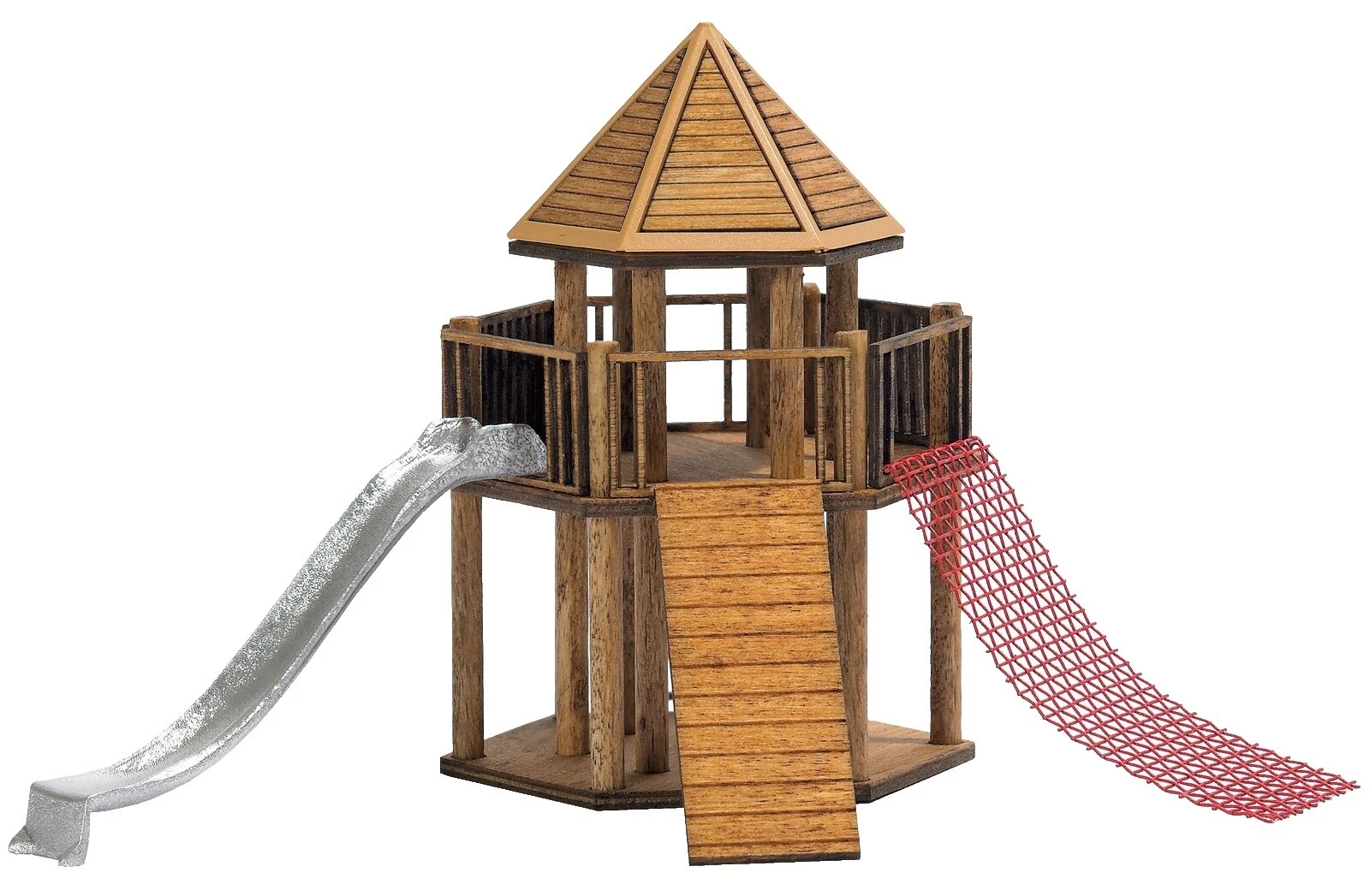 Modelo de madera Busch trenes