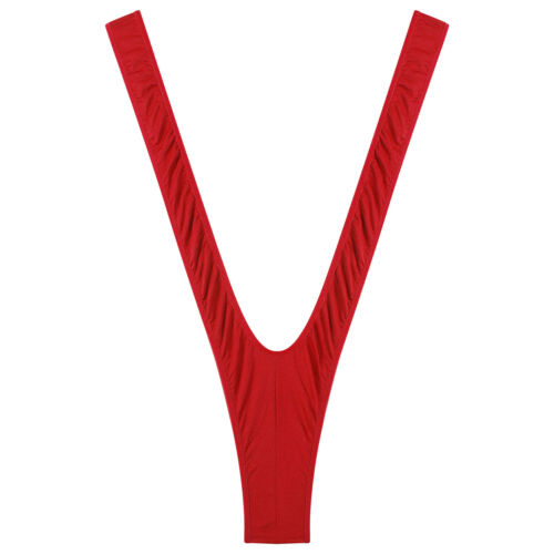 Damen Monokini Einfarbige Farbe Surfanzug Trikot Bademode Einteilig Bikini Sexy - Bild 26 von 105
