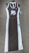 Platinum FUBU Harlem Globetrotters Goose 50 75Th Anniversary Jersey Maxi Dress