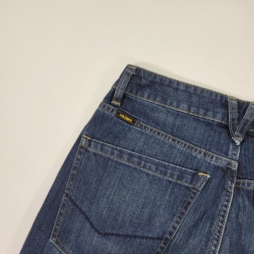 Volcom Men's Denim Blue Jeans BROADWEAR Distressed Size 30 x 32" inseam - Picture 11 of 12