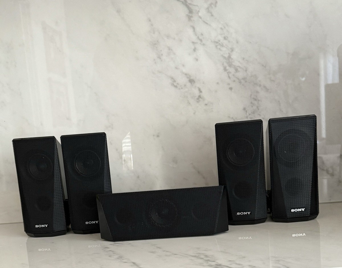 Sony SS-TSB122 x4 (LF, LR, RR, RF) + SS-CTB122 5.1 Wired Sony SS-TSB122 x4 (LF, LR, RR, RF) + SS-CTB122 5.1 Wired