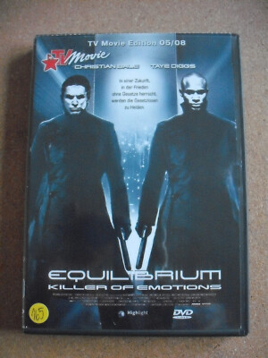 Equilibrium - Killer of Emotions (2002)  -  Uncut - DVD