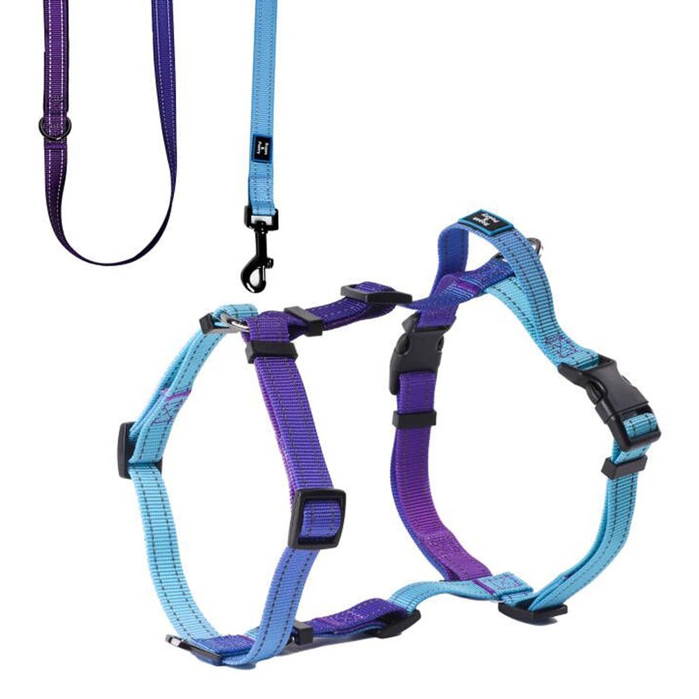 Dog Harness for Large Dogs No-Pull Dog Harness and Leash Set Adjustable Refle...