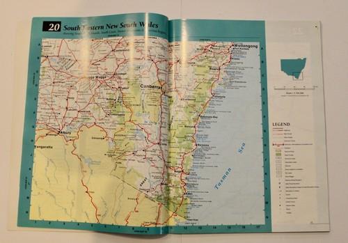 UBD Motoring Atlas or Australia - 1st Edition - Sample - 1991- Large Format - GC - Picture 5 of 7