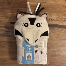 Lightning Bug hooded towel. Zebra Towel. New With Tags.