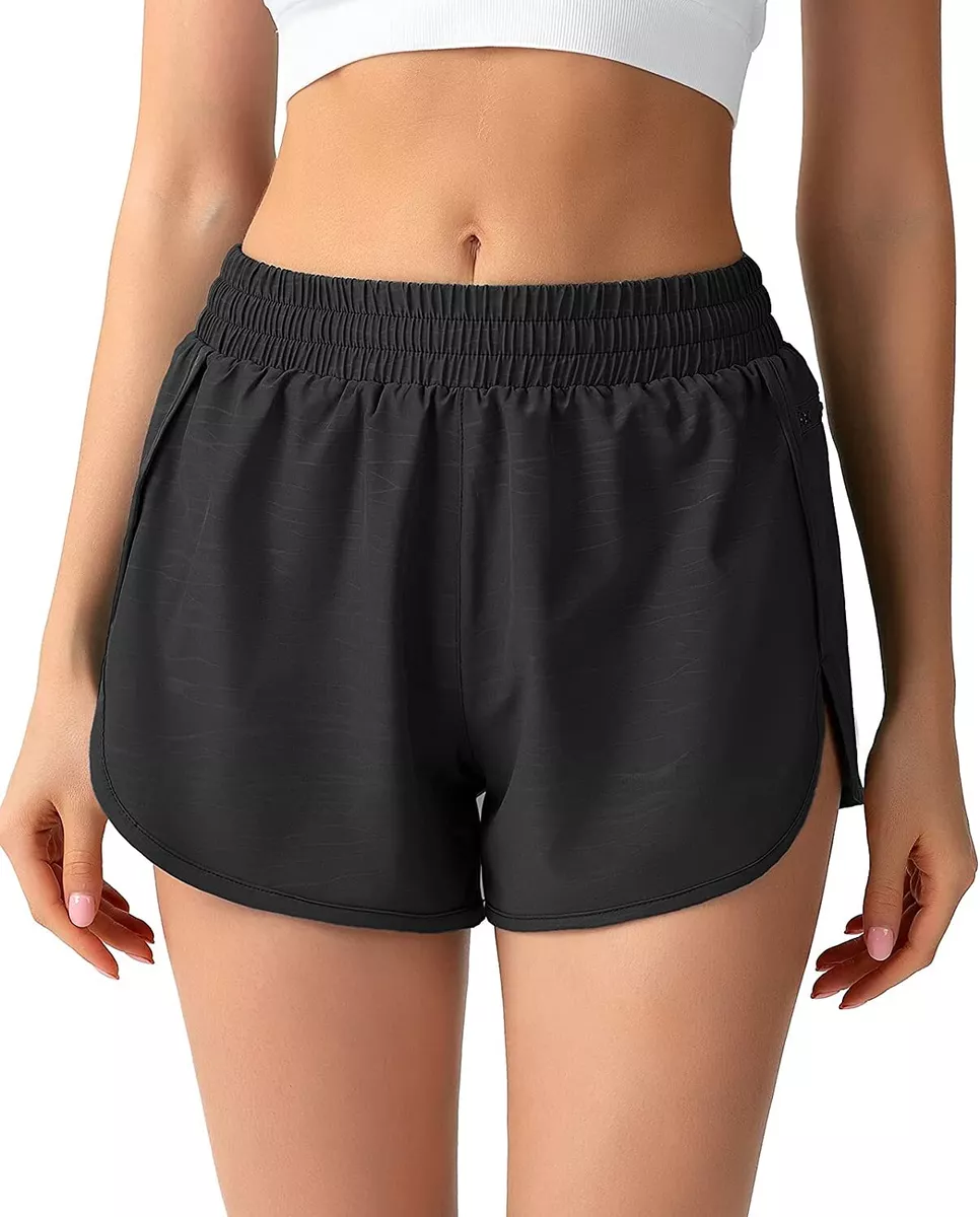 Shorts Women Womens Shorts Workout Running Shorts 2 inch Athletic (Size:XXL)