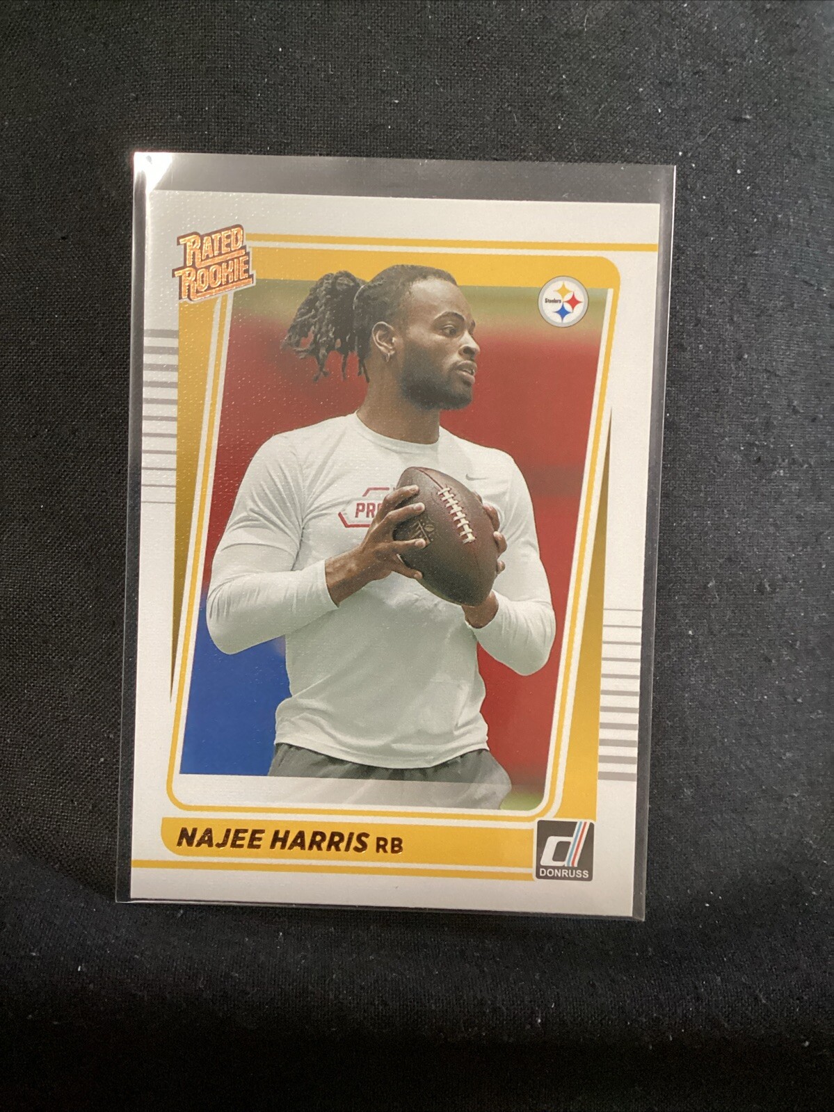 2021 Donruss Najee Harris #259 Rated Rookie Portrait                      A10