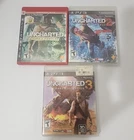 Uncharted 1 2 3 trilogy bundle game lot PlayStation 3 PS3 complete CIB