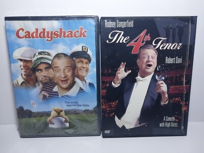 Lot Of 2 Dvds Caddyshack (Sealed) & The 4th Tenor 