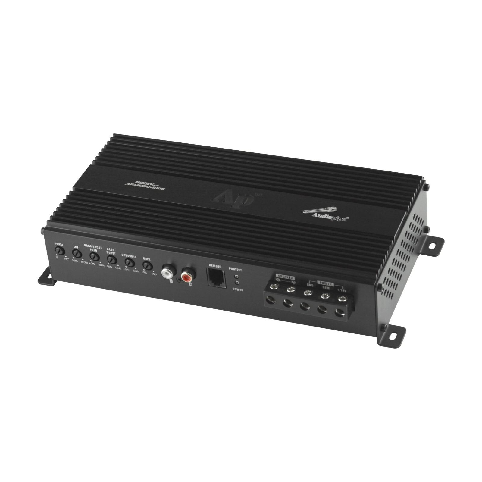 Audiopipe APMCRO-1800 Micro Monoblock Class D Mosfet Amplifi