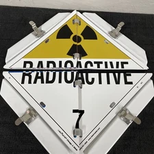 Labelmaster Hazmat Flip Placard System-Half Frame Spacemaster 15 Labels 1 Blank