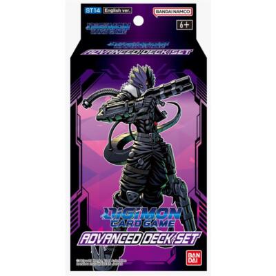 DIGIMON TCG ST14 ST-14 ST 14 ADVANCED DECK SET Beelzemon - ENGLISCH Versandfertig