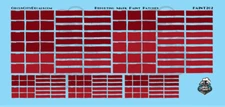 Reporting Mark Paint Patch Set Red HO Scale
