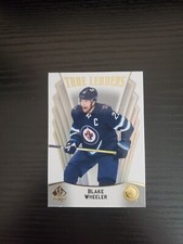 Blake Wheeler - 2021-22 Upper Deck SP Authentic Hockey True Leaders #TL-19