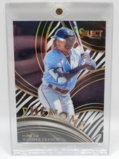 2021 Panini Select Baseball Wander Franco Zebra Prizm Phenoms Insert PH-11 SSP 